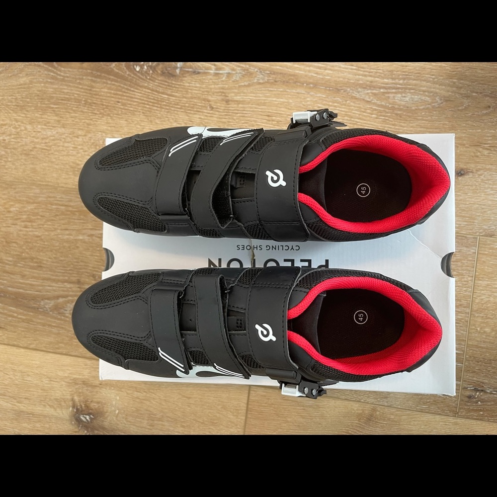 Peloton Cycling Shoes w/ Clips - 45